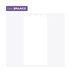 Papel de Parede Adesivo Meia Parede Cerquinha Branco
