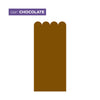 Papel de Parede Adesivo Meia Parede Cerquinha Chocolate