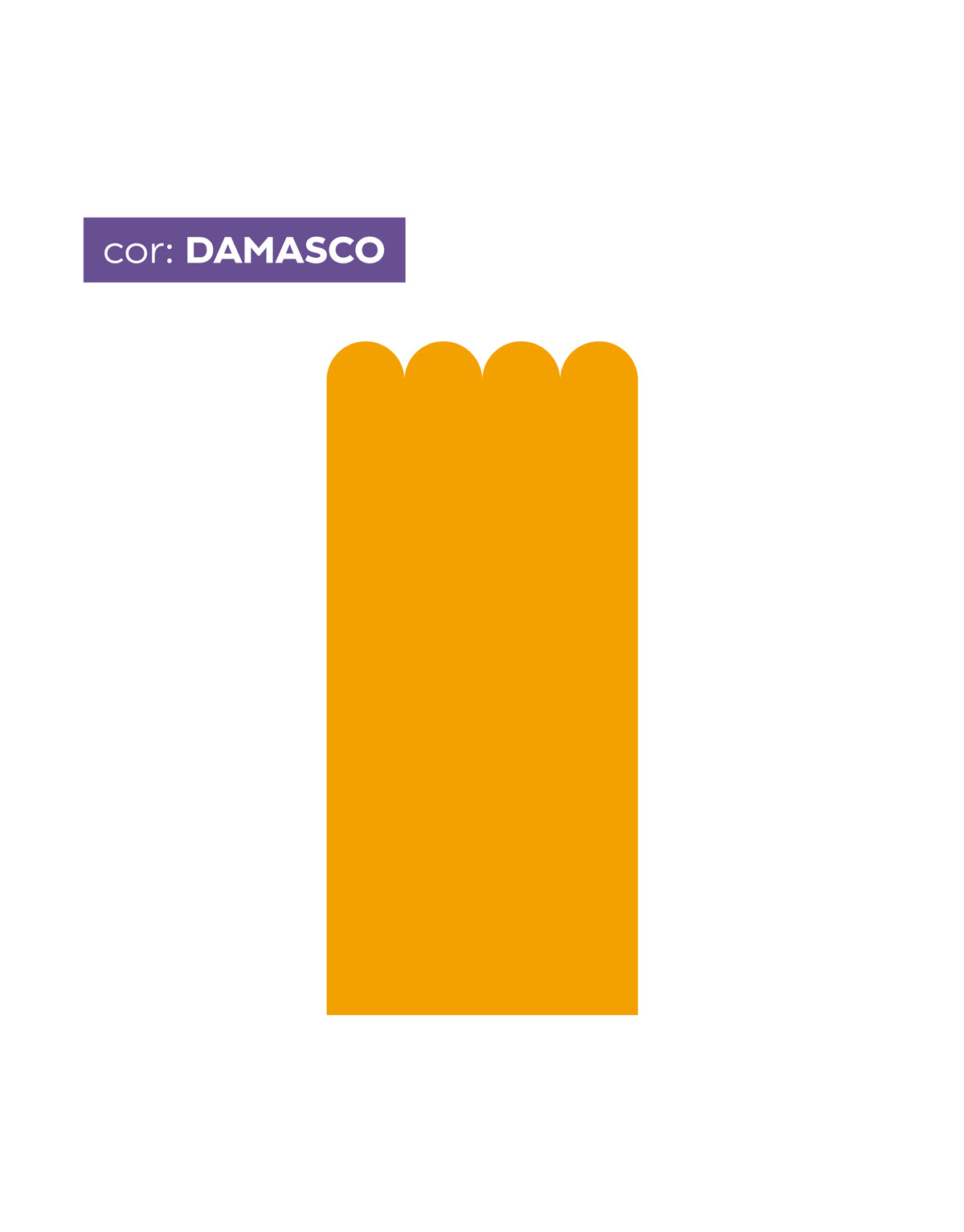 Papel de Parede Adesivo Meia Parede Cerquinha Damasco