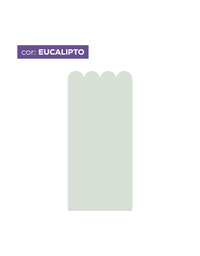 Papel de Parede Adesivo Meia Parede Cerquinha Eucalipto