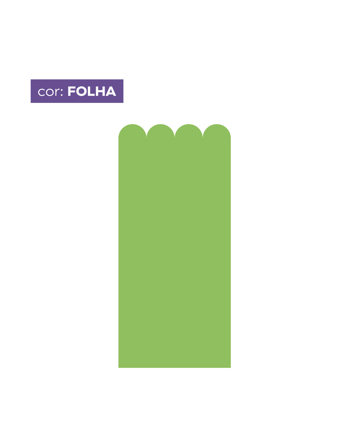 Papel de Parede Adesivo Meia Parede Cerquinha Folha