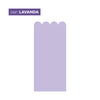 Papel de Parede Adesivo Meia Parede Cerquinha Lavanda