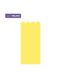 Papel de Parede Adesivo Meia Parede Cerquinha Milho