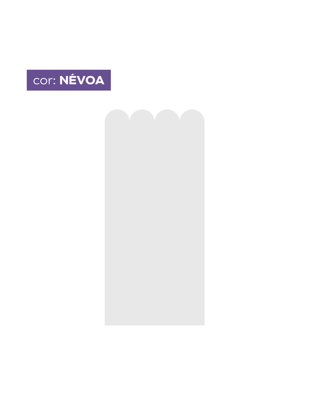 Papel de Parede Adesivo Meia Parede Cerquinha Névoa