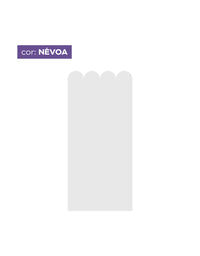 Papel de Parede Adesivo Meia Parede Cerquinha Névoa