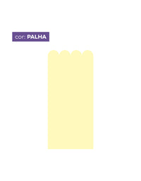 Papel de Parede Adesivo Meia Parede Cerquinha Palha