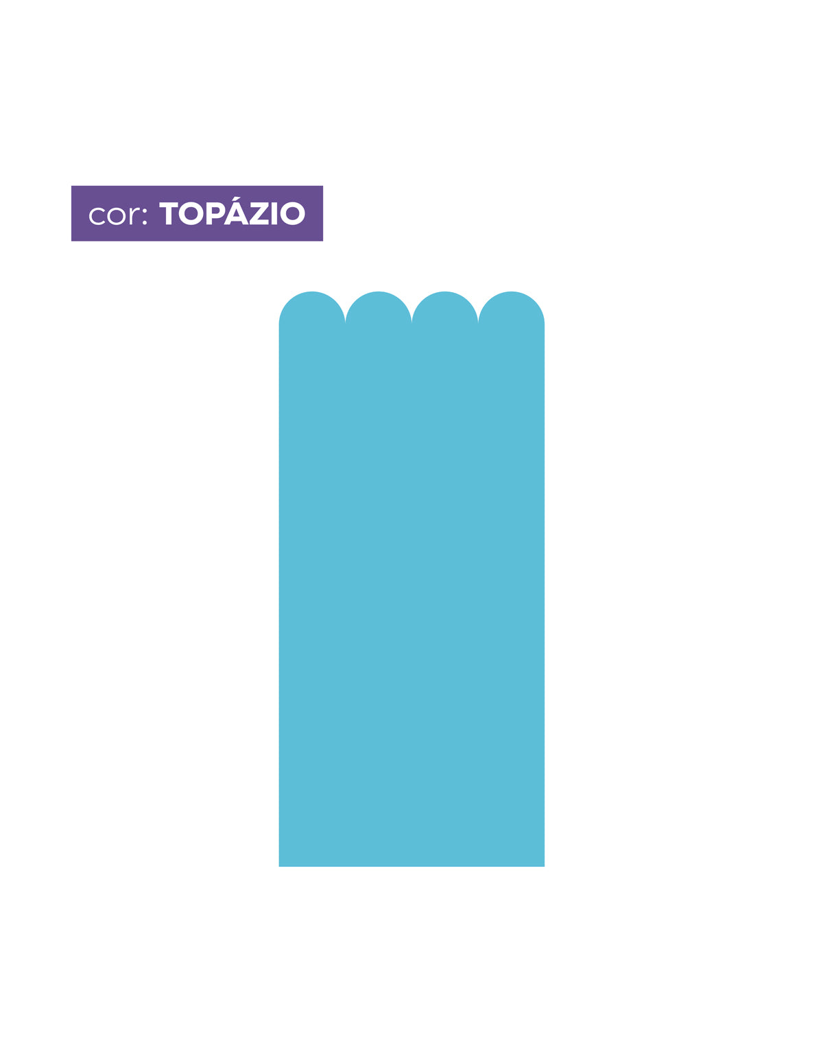 Papel de Parede Adesivo Meia Parede Cerquinha Topázio
