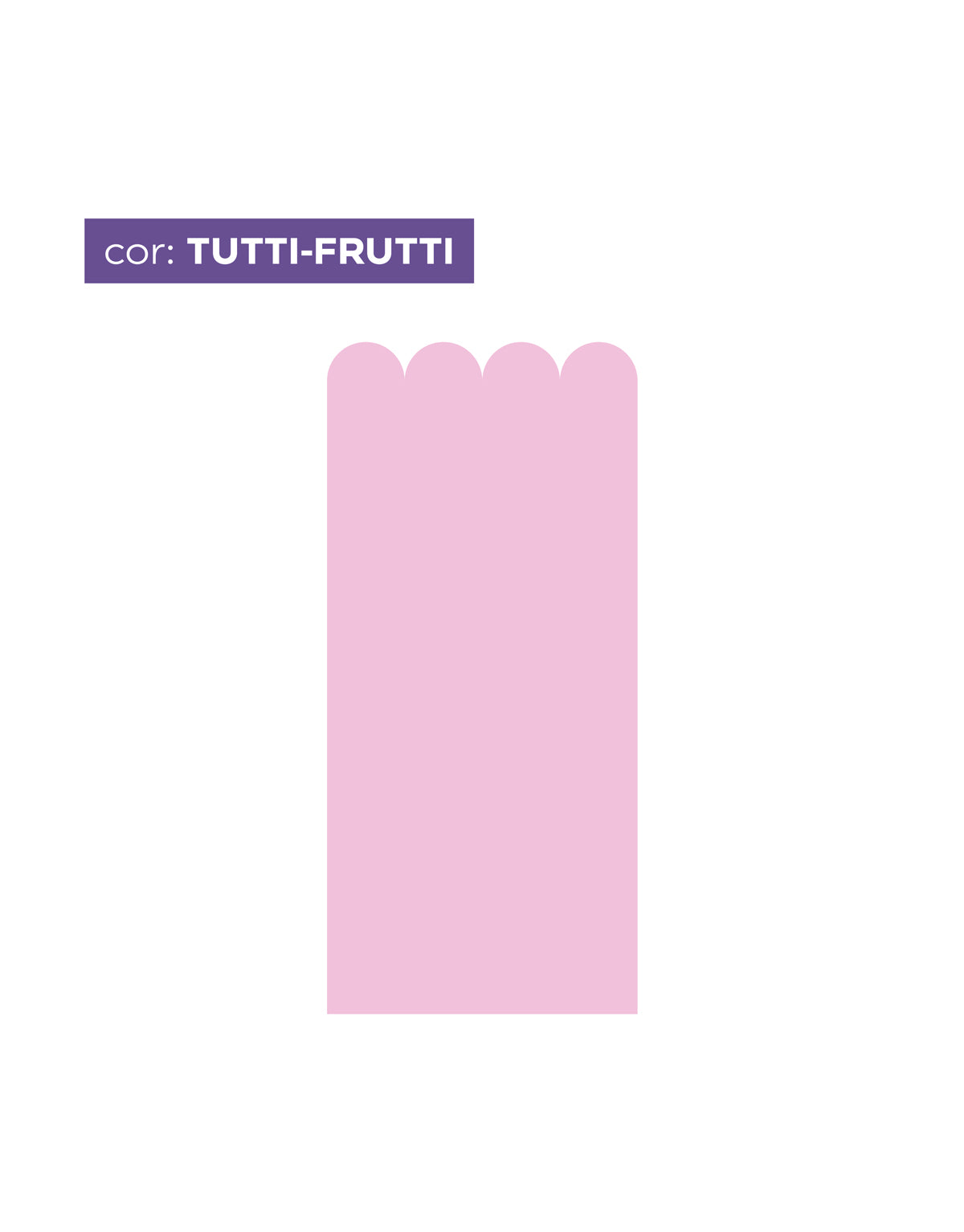 Papel de Parede Adesivo Meia Parede Cerquinha Tutti Frutti