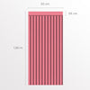 Papel de Parede Adesivo Meia Parede Ripado Blush
