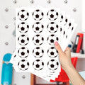 Cartela Adesiva Bolas de Futebol