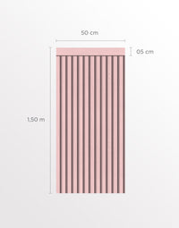 Papel de Parede Adesivo Meia Parede Ripado Ballet