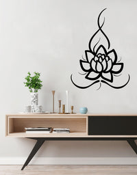 Adesivo Decorativo Flor de Lótus