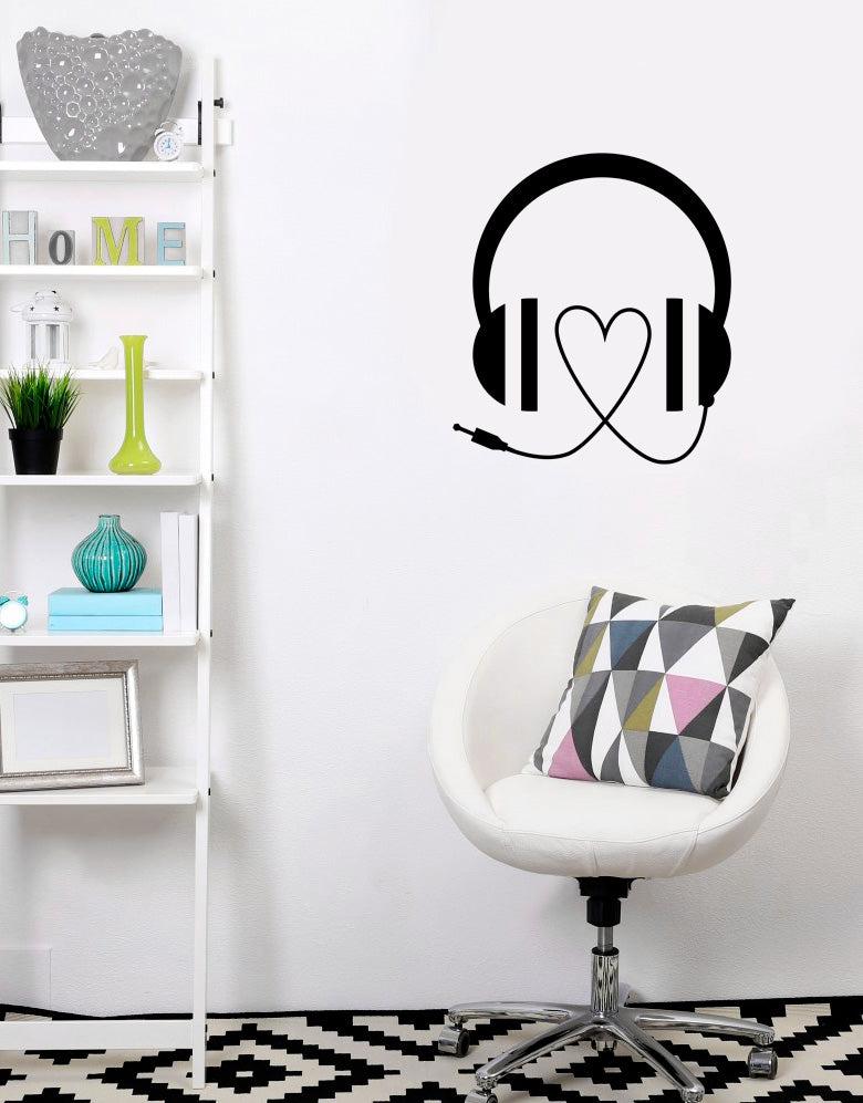 Adesivo Decorativo Fone