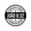 Adesivo Lettering Frases Bíblicas João 8-32