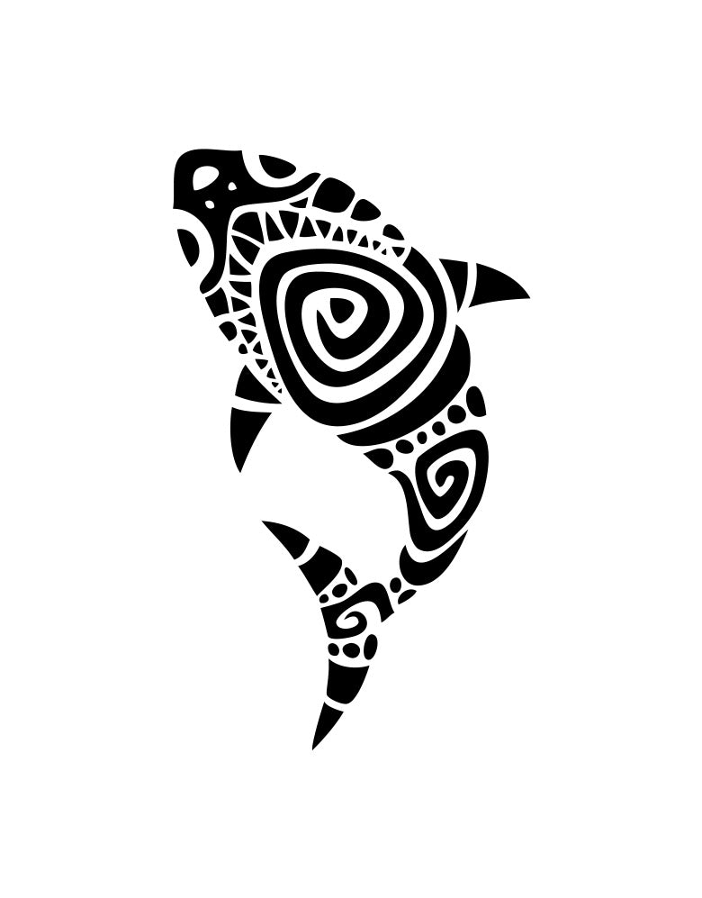 Adesivo Decorativo Tubarão