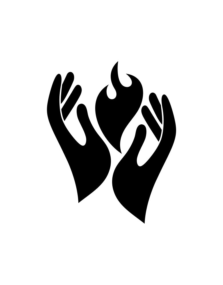 Adesivo Decorativo Chama