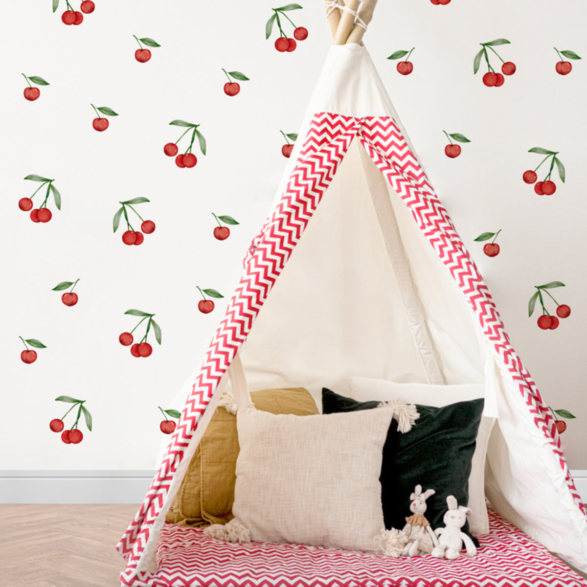 Cartela Adesiva Cerejinha