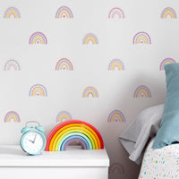 Cartela Adesiva Arco-Íris Candy