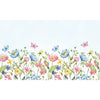 Painel Adesivo Meia Parede Flores Silvestres Coloridas