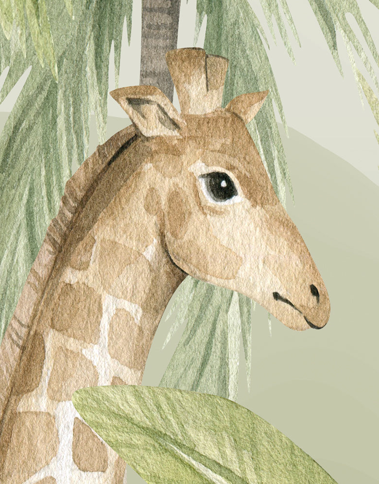 Painel de Parede Adesivo Savana Aquarela