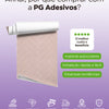 KIT DE 3 ROLOS - 3,00m x 50cm - Papel de Parede Adesivo Brick ZigZag Blush