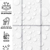 Papel de Parede de Azulejo Brick Vertical Snow
