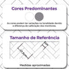 KIT DE 5 ROLOS - 3,00m x 50cm - Papel de Parede Adesivo Brick ZigZag Snow