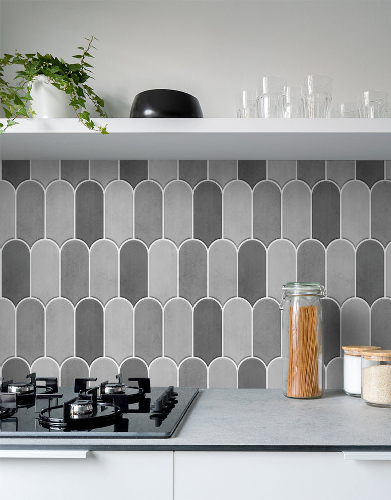 Papel de Parede Adesivo Bricks Escamas Cimento Queimado