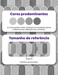 Papel de Parede Adesivo Bricks Escamas Cimento Queimado