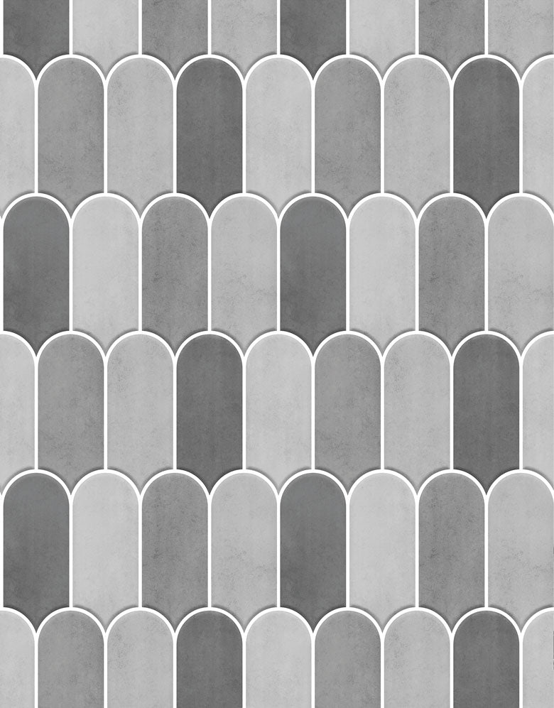 Papel de Parede Adesivo Bricks Escamas Cimento Queimado