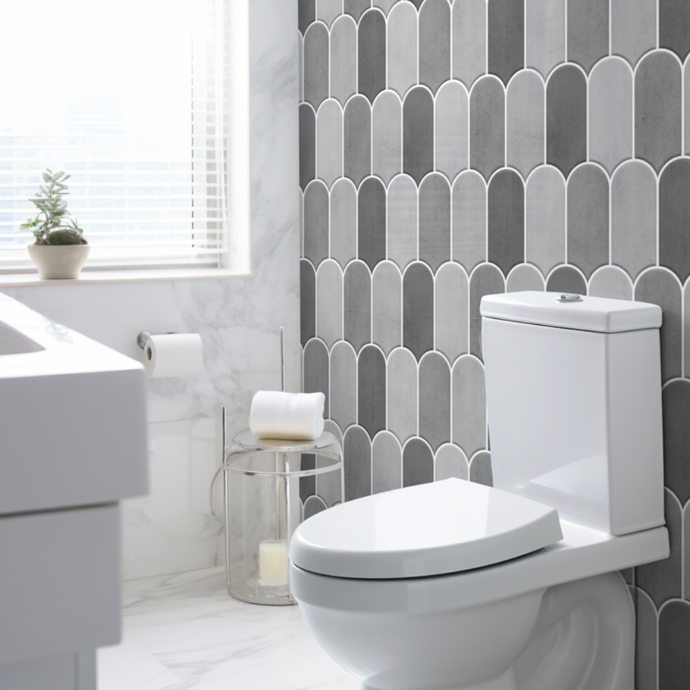 Papel de Parede Adesivo Bricks Escamas Cimento Queimado