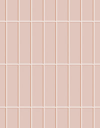 Papel de Parede Brick Vertical Blush