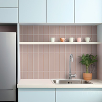 Papel de Parede Brick Vertical Blush