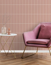 Papel de Parede Adesivo Brick Vertical Blossom