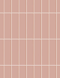 Papel de Parede Adesivo Brick Vertical Blossom