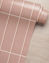 Papel de Parede Adesivo Brick Vertical Blossom