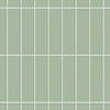 KIT DE 9 ROLOS - 2,50m x 50cm - Papel de Parede Adesivo Brick Vertical Menta