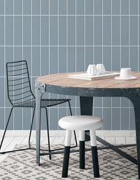 Papel de Parede Adesivo Brick Vertical Frost