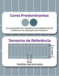 Papel de Parede Adesivo Brick Vertical Frost