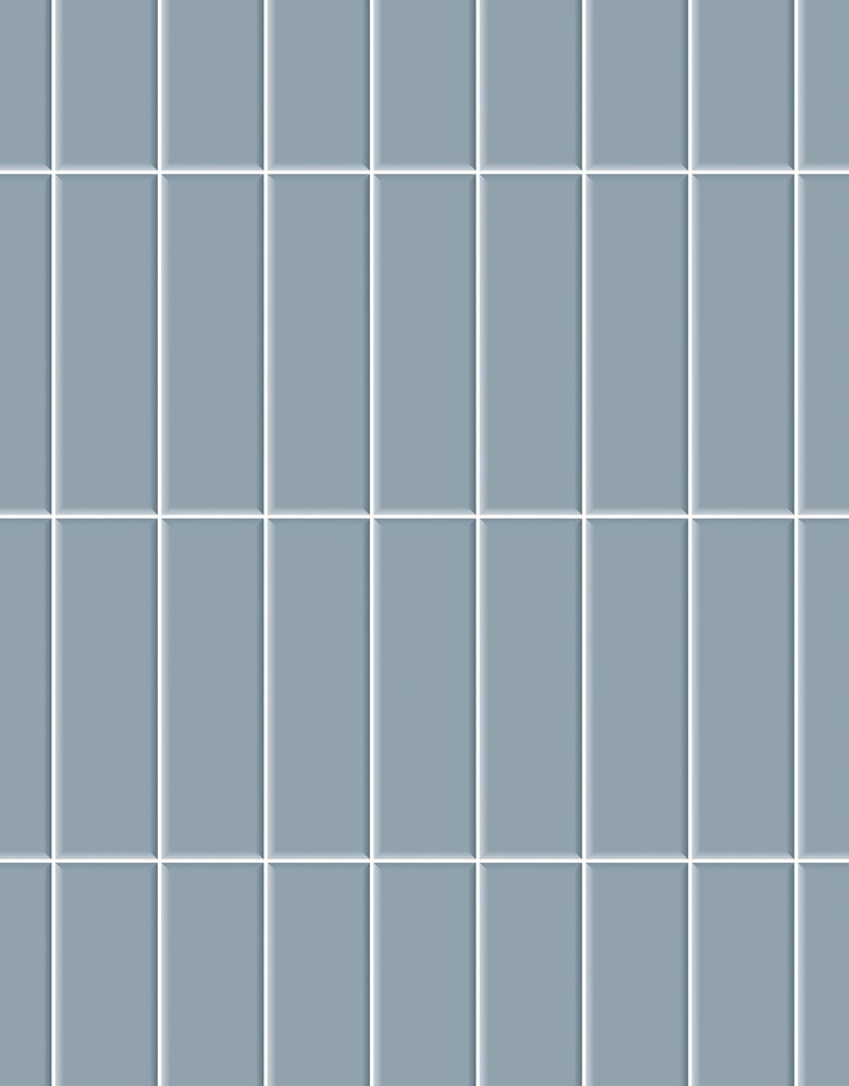 Papel de Parede Adesivo Brick Vertical Frost