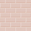 Papel de Parede Adesivo Brick Metro Blush