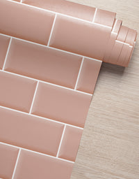 Papel de Parede Adesivo Brick Metro Blossom