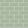 Papel de Parede Brick Metro Menta