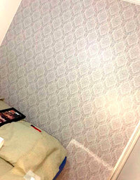 KIT DE 3 ROLOS - 1,50m x 50cm - Papel de Parede Adesivo Arabesc Nude