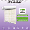 Papel de Parede Adesivo Pied de Poule Amarelo Aquarela