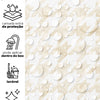 Papel de Parede Adesivo Pied de Poule Amarelo Aquarela