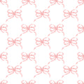 Papel de Parede Adesivo Laços Rosa