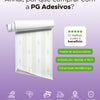 Papel de Parede Adesivo Floral Listrado Verde