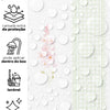 Papel de Parede Adesivo Floral Listrado Verde