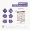 Papel de Parede Adesivo Floral Rosa com Pássaros